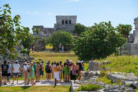 Ruínas privadas de Tulum e nadar com tartarugas
