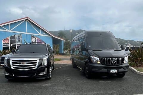 St.Thomas flyplass transfer til Redhook Ferge