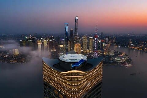 Explore 360 Degree View of Shanghai Skyline