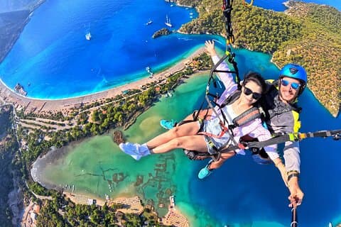 Tandem Paragliding in Fethiye und Oludeniz