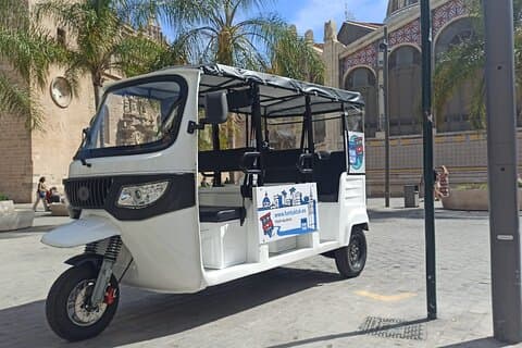 Privat 2-timmars TukTuk-tur i Valencia