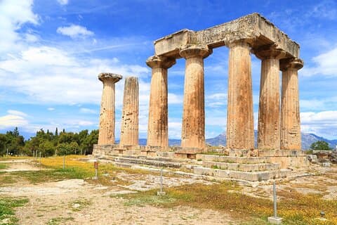 Alte korinthische halbtägige private Tour von Athen