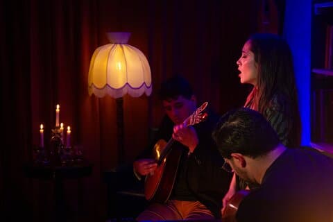 Portugal Lisboa Fado konsertopplevelse