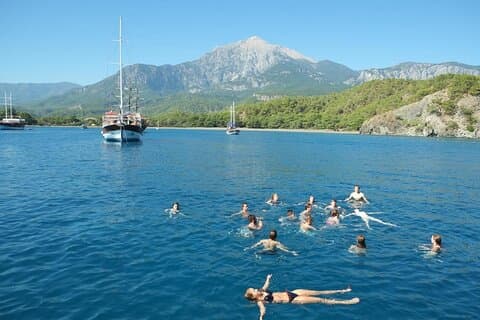 Antalya Kemer Boat (Foam Party) Tours with Lunch