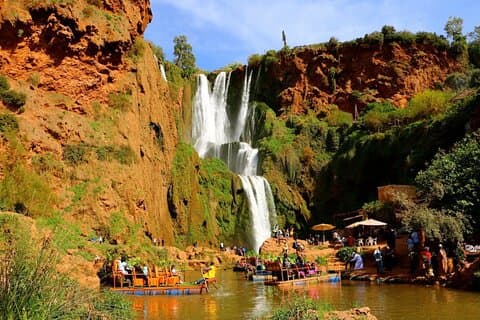 Ouzoud Waterfalls dagstur fra Marrakech