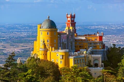 Palazzo di Sintra Pena e Quinta da Regaleira con biglietti