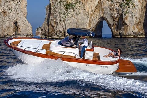 Capri semi-privat båttur med bytur