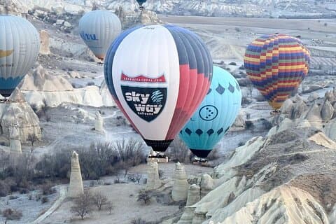 Cappadocië Heteluchtballonvaart / door Skyway Balloons