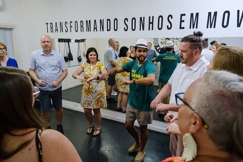 Samba Class a Copacabana