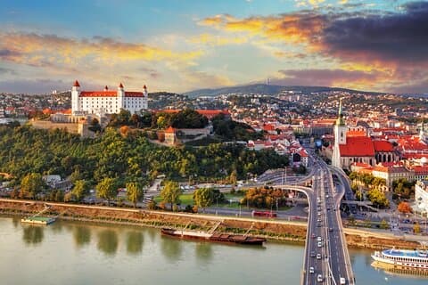 Transfer de turismo em um sentido entre Viena e Budapeste