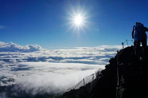 Mt.Fuji Klettertour mit englischem Guide 2-Tage