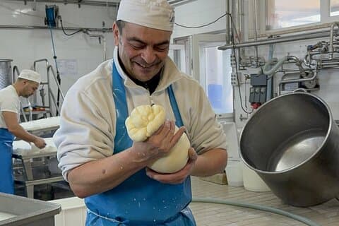 Masseriabezoek met workshop Mozzarella en pasta maken