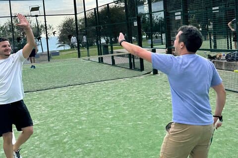 Madeira Padel Game Day met coach