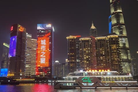 Shanghai Night River Cruise on Huangpu River