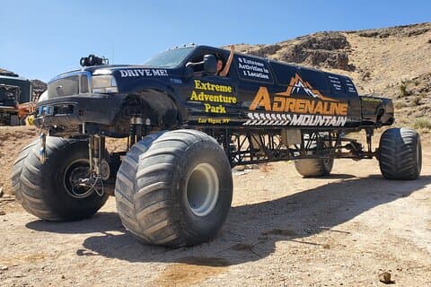 Monster Truck Driving & Shooting Adventure Combo in Las Vegas