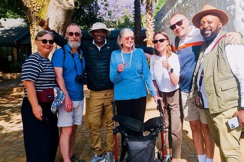 Wine and Widlife Tour de um dia inteiro do Stellenbosch Cheetah Outreach