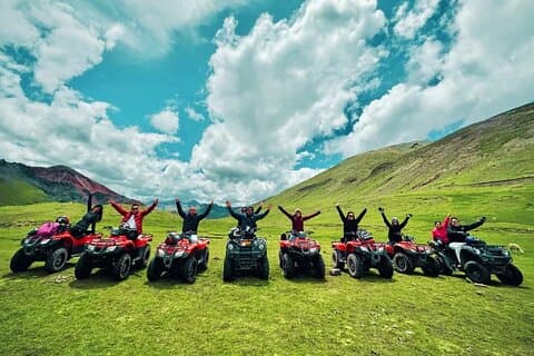 ATV Mountain of Colors regnbuerute