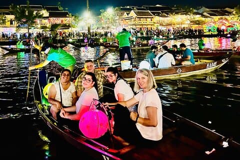 Cam Thanh Coconut Forest och Hoi An Lantern Boat Experience
