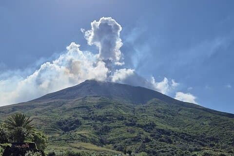 Trekking to the craters of Stromboli in the Aeolian Islands