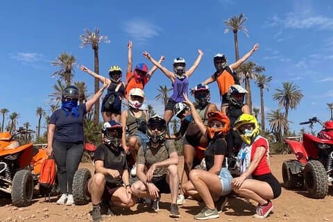 Halve dag Quad en Camel Ride Combinatie