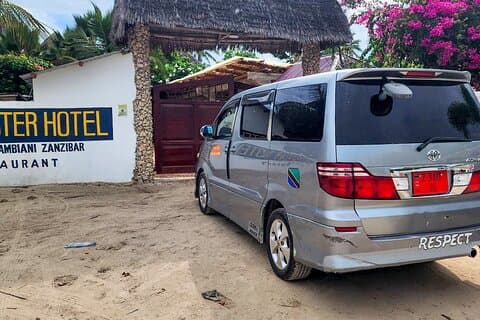 Transfers de Aeroporto e Ferry de Zanzibar Paje Jambiani e Michamvi