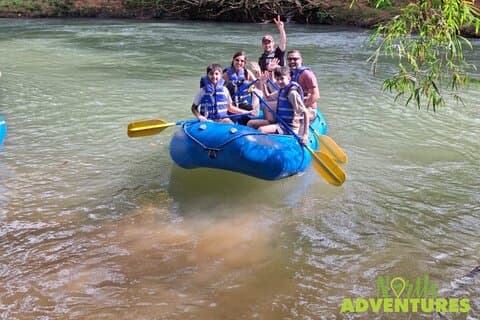 Safari Float vid Peñas Blancas-floden