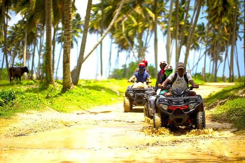 ATV and Horseback Beach Riding Combo Experience in Miches