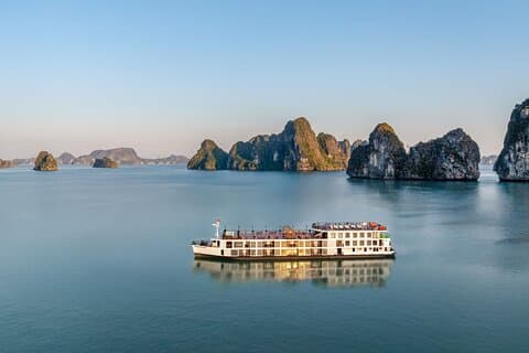 Luksus Indochine Cruise Halong Bay og Lan Ha Bay opplevelse