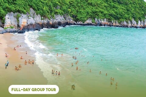 Ha Long : Cat Ba Island Volledige dag Escapade