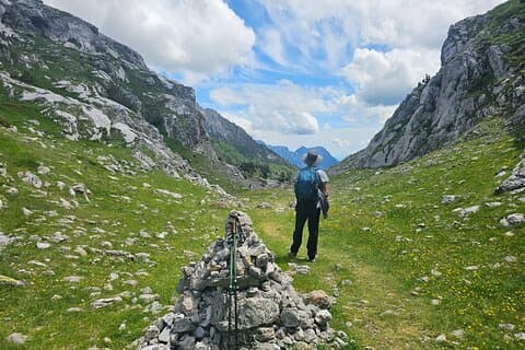 Den beste delen av Balkan Peaks - 5 dagers vandring i Albania og Montenegro
