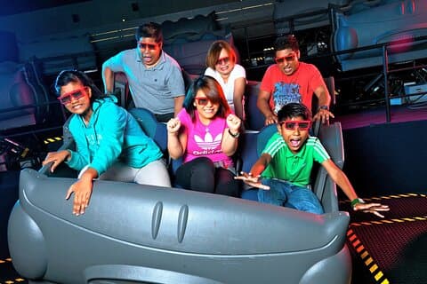 Toegangsbewijs voor Sentosa Island 4D Adventure