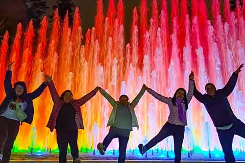 Tour serale di Lima: Circuito magico dell'acqua & spettacolo della fontana