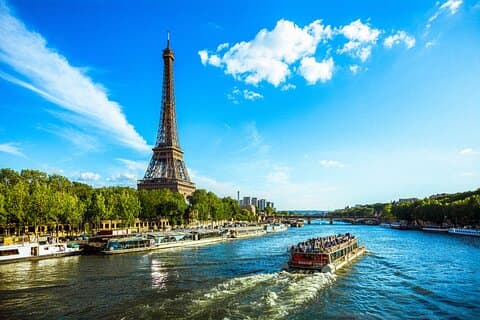 Cruzeiro pelo Rio Sena e Torre Eiffel Visita guiada