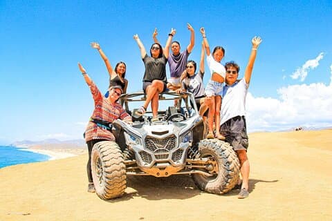 Maverick and RZR in the Beach and Desserts from Los Cabos
