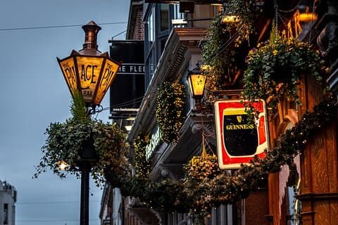 Dublin sentrum Smartphone guidet GPS lyd tur