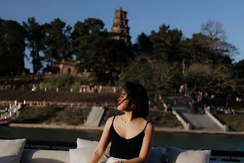 Huong River Afternoon Tea Cruise Tour Along Hue City