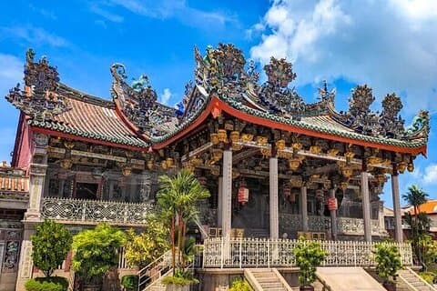 Visite privée d'une demi-journée dans la ville de Penang avec Khoo Kongsi et Kek Lok Si