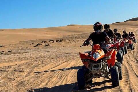 Agadir : Fyrhjulings- och sandbrädtursäventyr