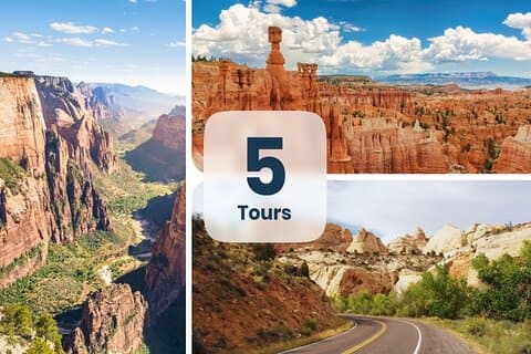 Visites audio autoguidées de Zion Bryce et Capitol Reef