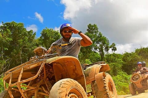 Descubre el pueblo El Cedral en ATVs : aventura extrema en Cozumel