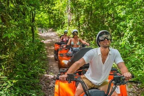 ATV Single, Tulum Ruins & Cenote van Riviera Maya