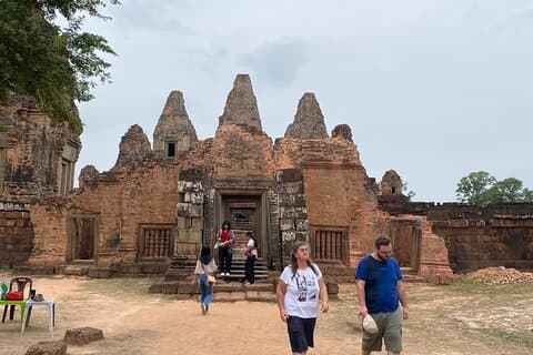Excursion privée de trekking à Kbal Spean avec Banteay Srei