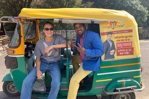 Erkunden Sie Jaipur im Tuk Tuk