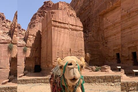 Twee dagen in Petra en Wadi Rum VIP Bubble en Jeep Adventure