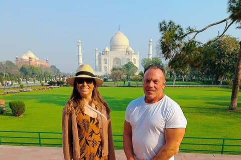 Taj Mahal, Agra Fort og Baby Taj Private Day Tour fra Delhi