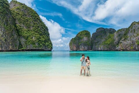 De Phuket: Tour de snorkel de Phi Phi & Khai Islands com almoço