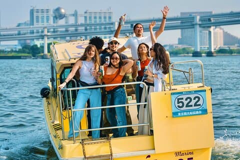 Tokio : Crucero panorámico por la bahía con guía local en barco privado
