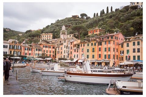 Genua nach Portofino, Camogli mit lokalem Fahrer & Fotografen