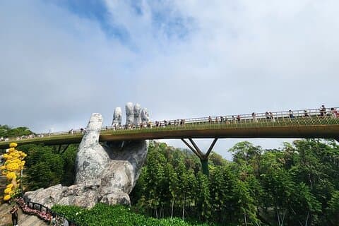Golden Bridge-Marmorfjellet-HoiAn-nattmarked-privat transport
