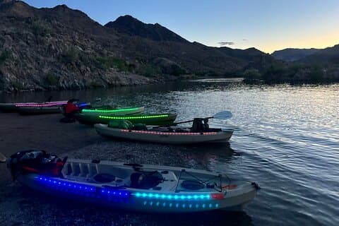 Emerald Cave Sunset Kayak Tour: LED Glow, Wildlife & Photos